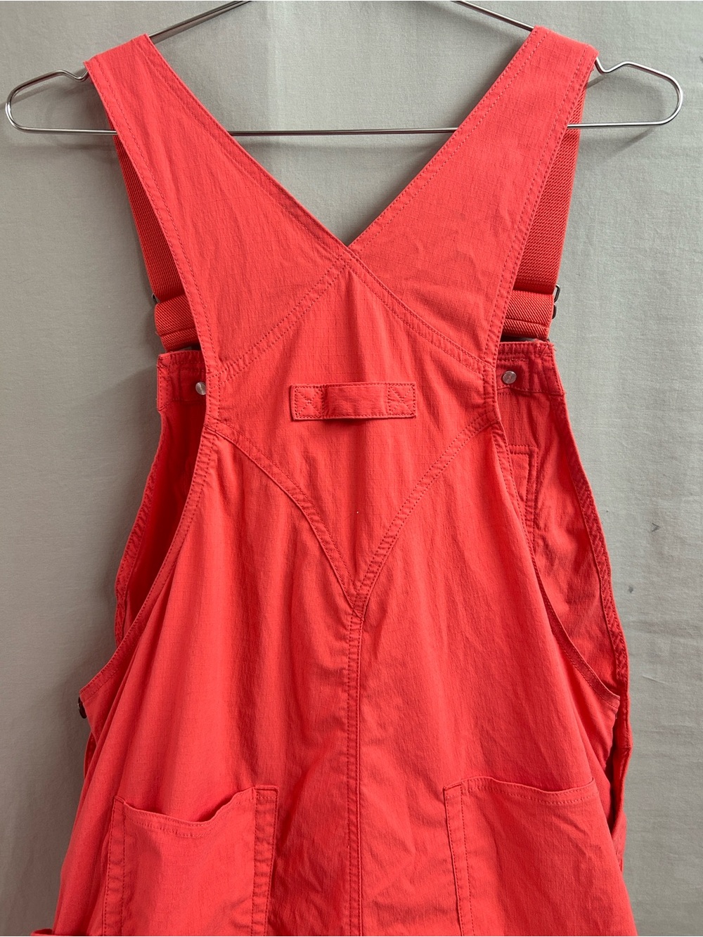 Duluth Trading Coral Overalls size L/ 31 - Picture 5 of 12
